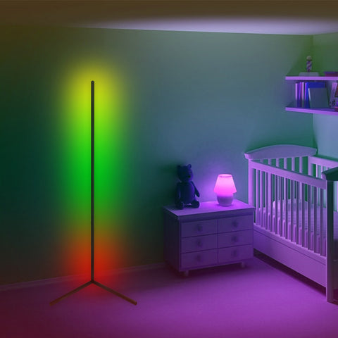 Sectional RGB Triangle Floor Lamp