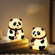 Panda Touch Silicon 7 colors Lamp